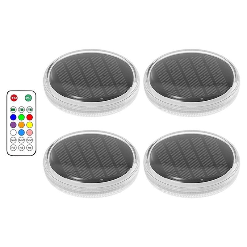 Pool Light Solar Rechargeable - [NEWA76K!] Zaman Ayarlı, Güneş Enerjisiyle Şarj