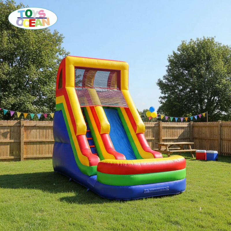 Water Slide Inflatable - Fabrika Özel Üretim Çocuk Parti Oyunu