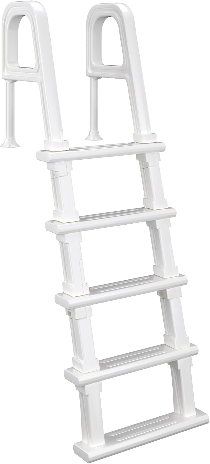 Pool Ladder Above Ground - Havuz Merdiveni, 5 Basamaklı Çift Korkuluklu