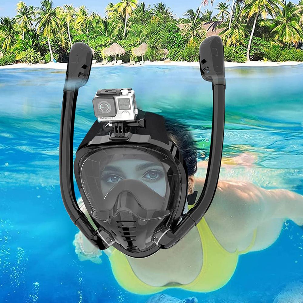 Snorkel Mask Full Face - Tam Yüz Şnorkel Maskesi 180° °