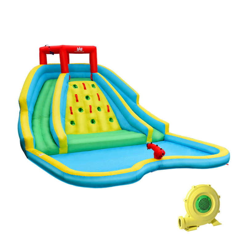 Water Slide Inflatable - Şişme Su Parkı Zıplama Evi, Çift