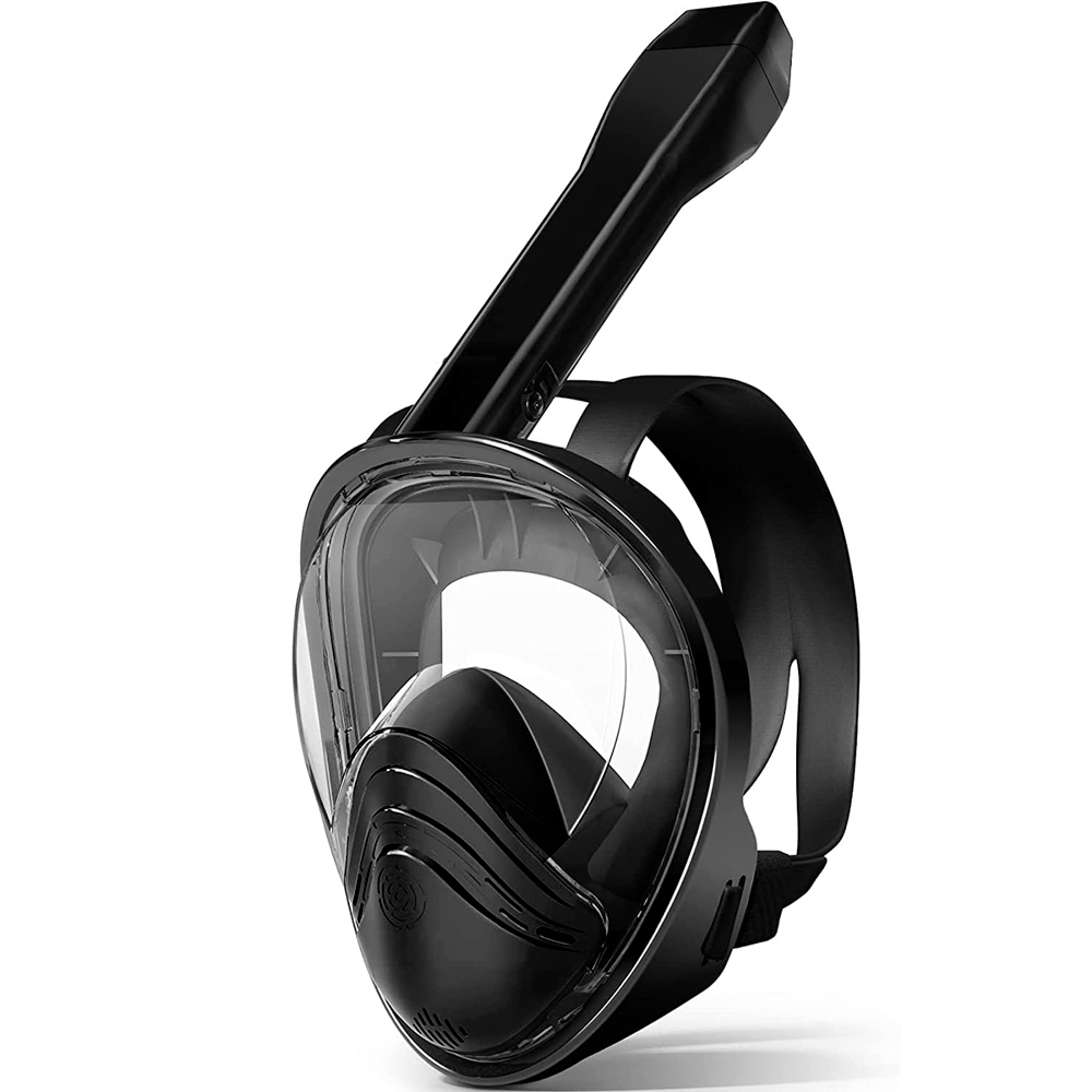 Snorkel Mask Full Face - Yükseltilmiş Solunum Sistemi ile Yeni Tam