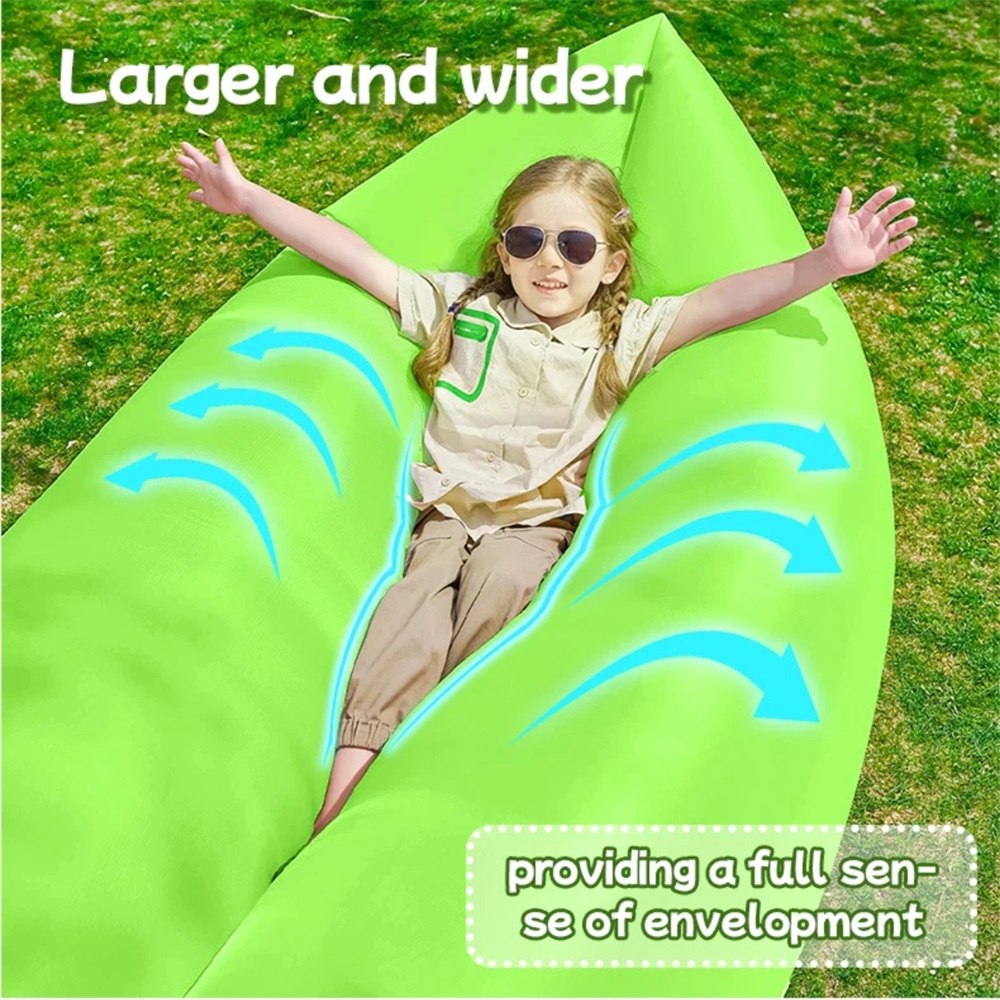 Pool Lounger Inflatable - Taşınabilir Hava Kanepe Su Geçirmez Hızlı