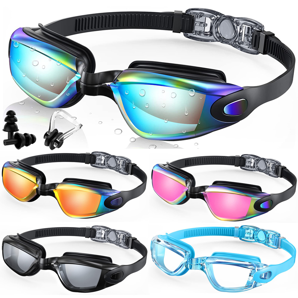 Swim Goggles Anti Fog Uv - Yüzme Gözlükleri Profesyonel Su Geçirmez Yüzmek