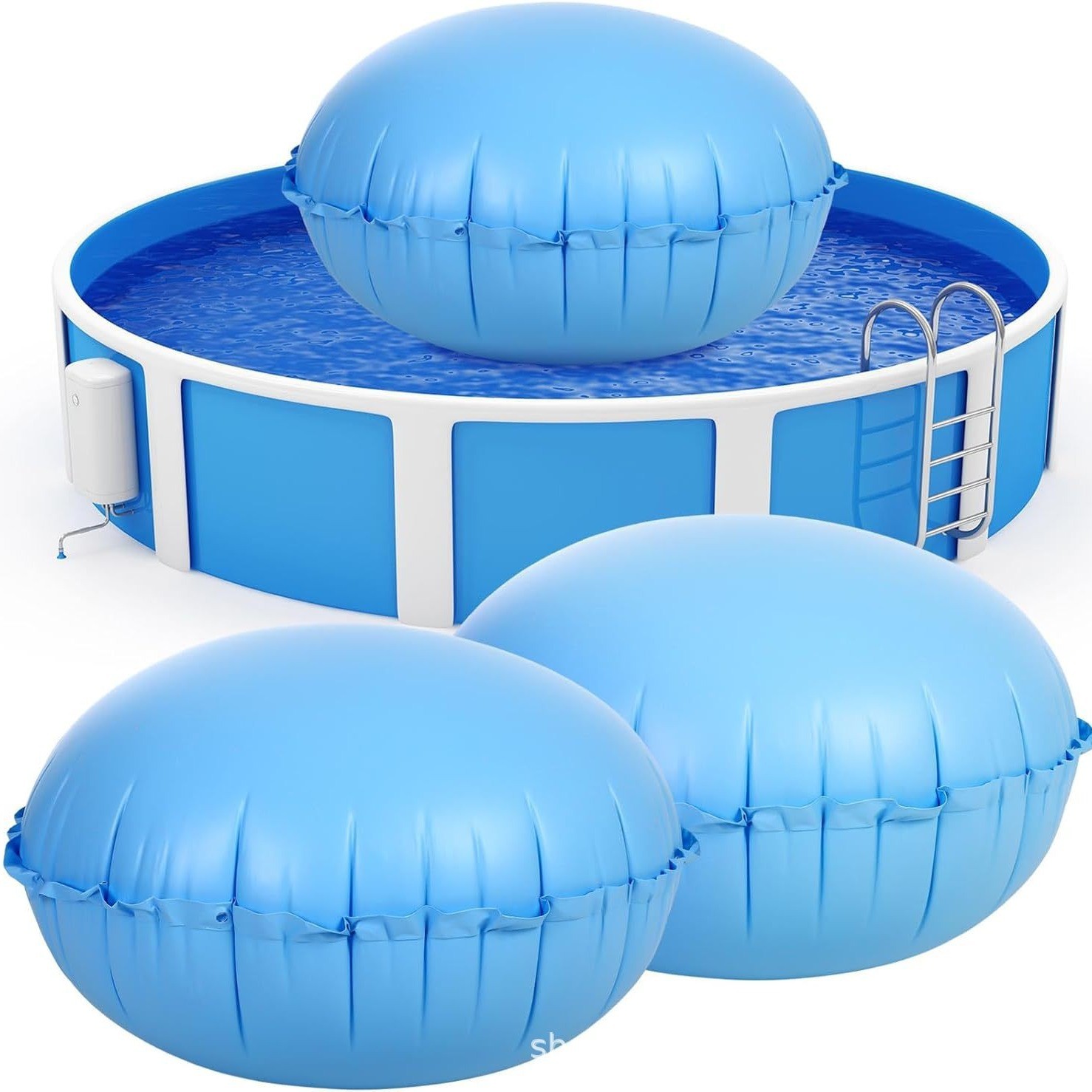 Pool Ladder Above Ground - Yerüstü Havuzlar İçin Havuz Yastıkları, Kışlık