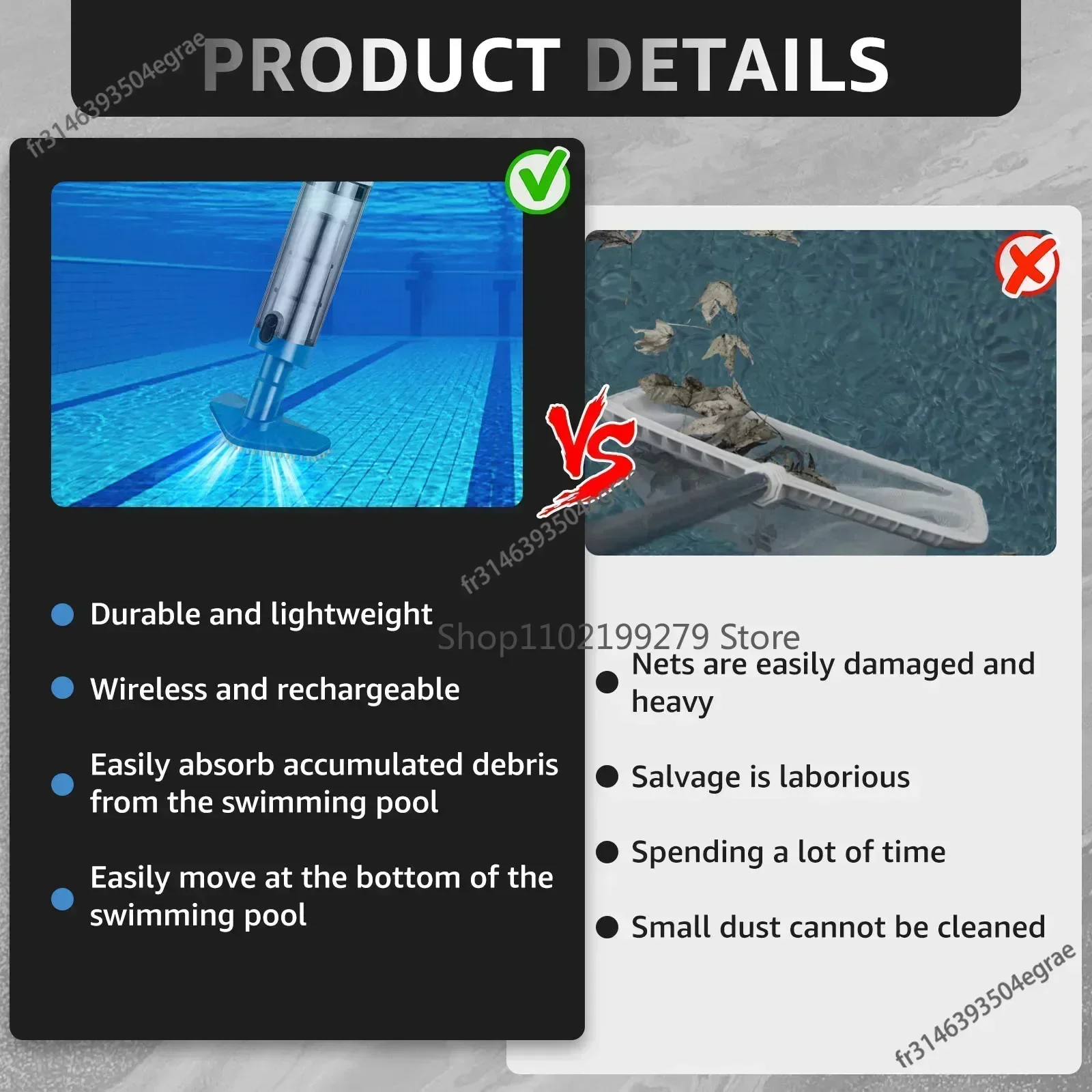 YENİ Havuz Süpürgesi Şarj Edil - Pool Vacuum Manual incelemesi ve fiyatı