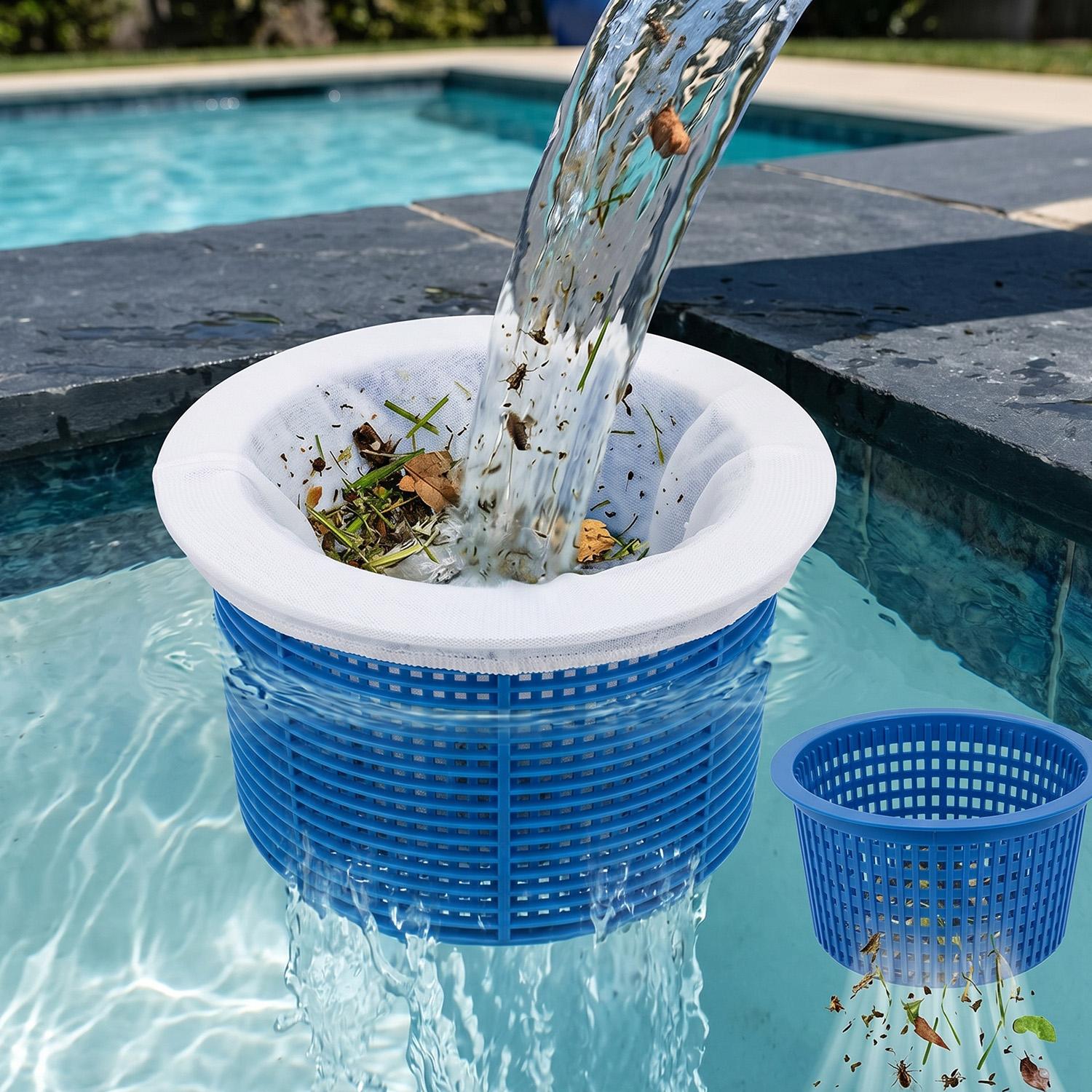 50/5 adet beyaz havuz sıyırma  - Pool Skimmer Net incelemesi ve fiyatı