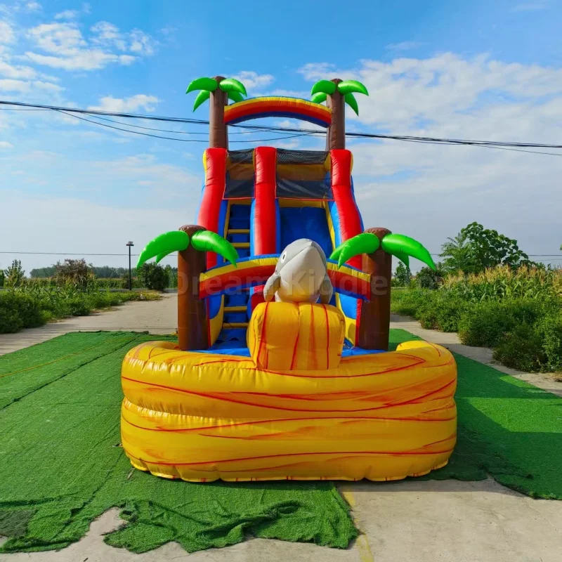 Dev Tropikal Yunus Temalı Şişm - Water Slide Inflatable incelemesi ve fiyatı