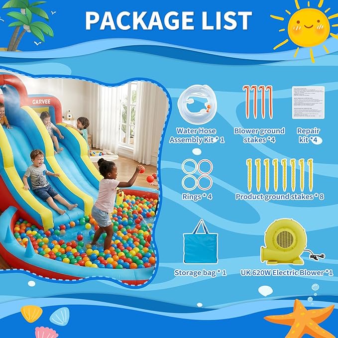 Dört Mevsim 8'i 1 Arada Şişme  - Water Slide Inflatable incelemesi ve fiyatı