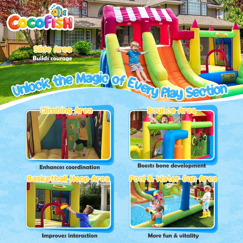 Cocofish Cocofish Arka Bahçe Y - Water Slide Inflatable incelemesi ve fiyatı