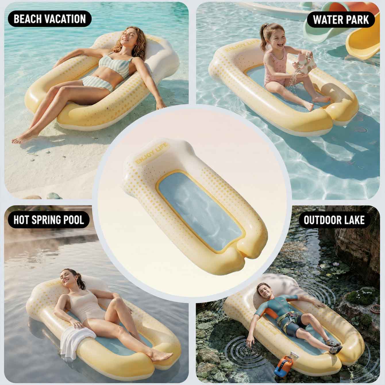 Şişirilebilir Su Hamağı Havuz  - Pool Lounger Inflatable incelemesi ve fiyatı