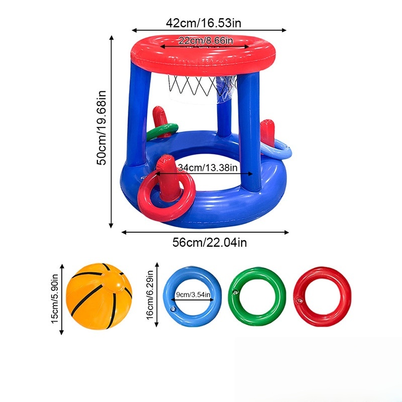 Şişme Basketbol Potası ve Çapr - Pool Float Ring Inflatable incelemesi ve fiyatı