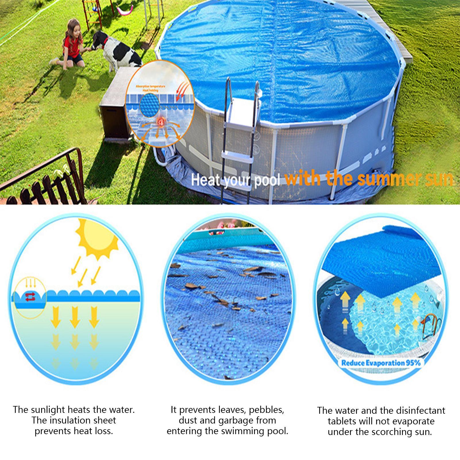 PE Yuvarlak Havuz Örtüsü Su Ge - Pool Cover Waterproof incelemesi ve fiyatı