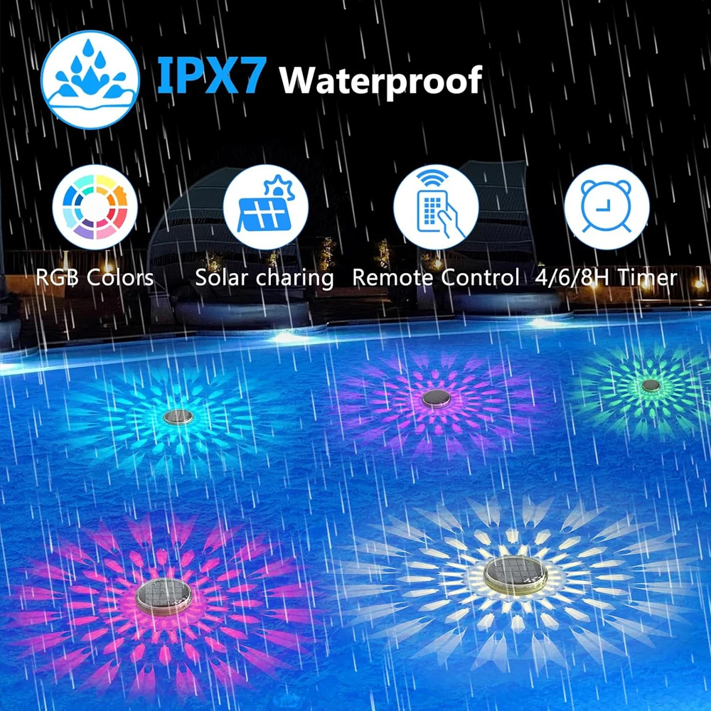 Güzel Güneş Şarj Edilebilir Yü - Pool Light Solar Rechargeable incelemesi ve fiyatı